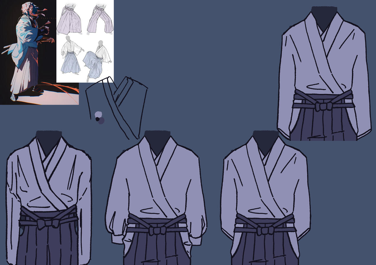 Samurai Costume Tests