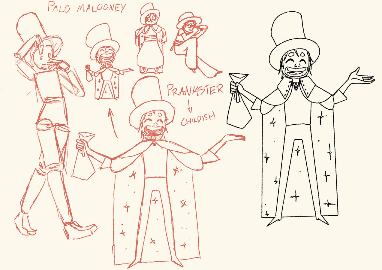 Palo Initial Sketches