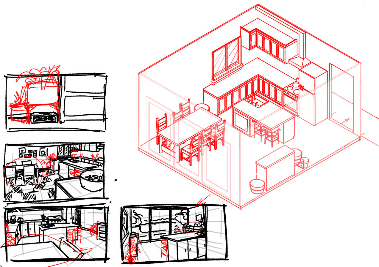 Isometric Room Layout