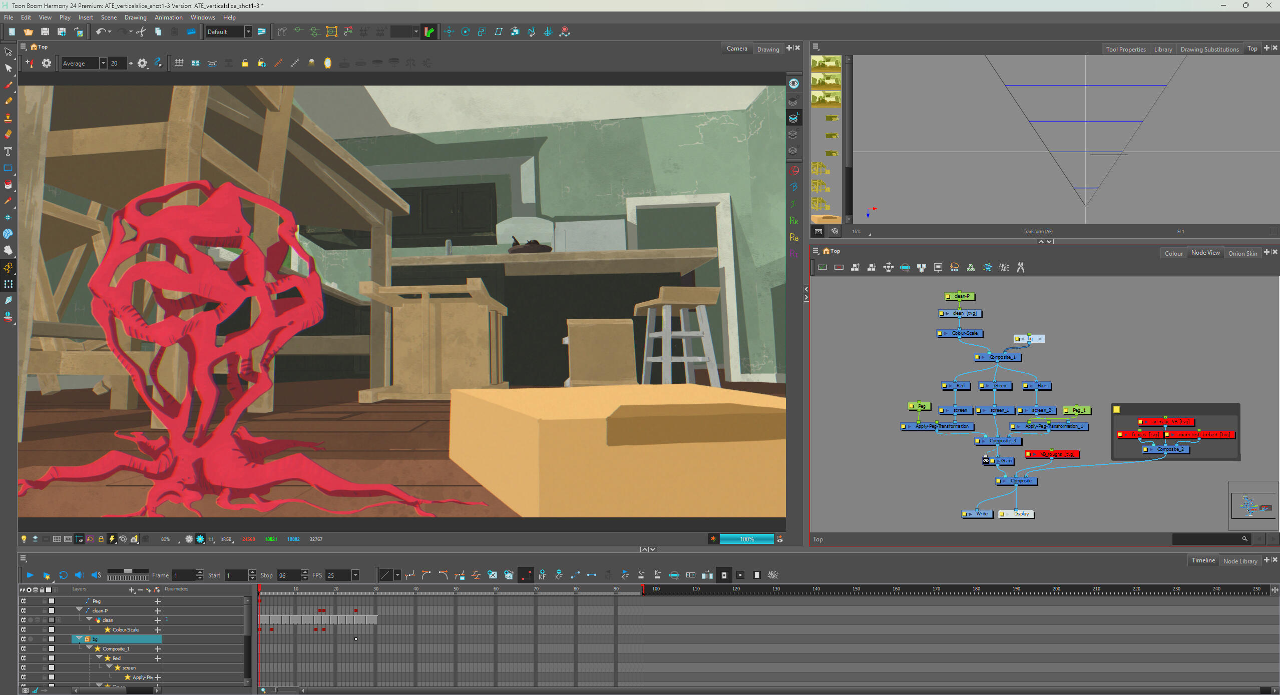 Compositing screenshot